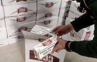 Konya’da 4 milyon 950 bin kaçak makaron ele geçirildi