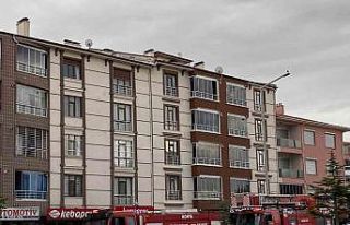 Konya’da baca yangını büyümeden söndürüldü