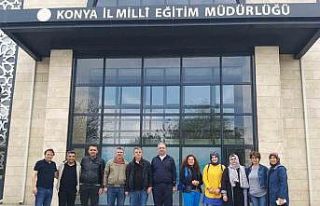 Konya’nın gönüllü öğretmenlerinden İskenderun’daki...