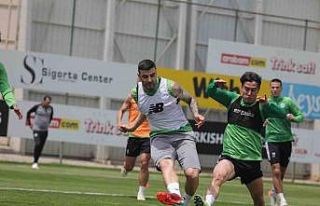 Konyaspor, Alanyaspor maçı hazırlıklarına devam...