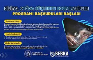 Kooperatifler, BEBKA’nın e-ticaret programıyla...