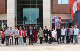 Köyceğiz’de öğrenciler bilgi yarışmasında...