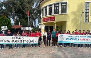 Köyceğiz’de yürüyerek sağlıklı yaşama dikkat...