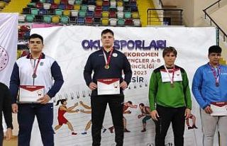 Köyceğizli güreşçi, Sınakçı Türkiye şampiyonu...