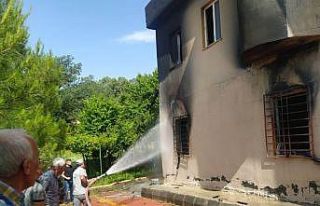 Kur’an kursunda çıkan yangın korkuttu