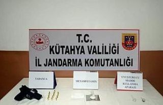 Kütahya’da jandarmadan uyuşturucu operasyonu