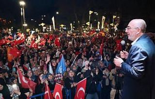 Kütahya’da Recep Tayyip Erdoğan coşkusu meydanlara...