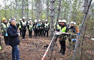 Kütahya’da silvikültür-ağaçlandırma hizmet...