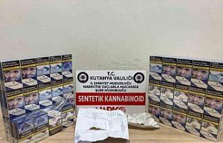 Kütahya’da uyuşturucu ve kaçak sigara ele geçirildi