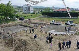 Lapseki Belediyesi Aqua Park Projesinin temeli atıldı