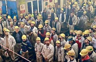 Madenciler 30. dönem toplu iş sözleşmesi sevincini...