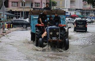 Malatya’da sağanak yağış hayatı olumsuz etkiledi
