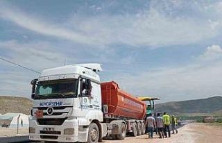 Malatya’da yol çalışmaları devam ediyor