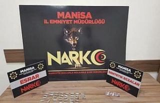Manisa’da uyuşturucuyla mücadele devam ediyor
