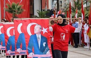 Manisa’nın ilçelerinde 19 Mayıs coşkusu