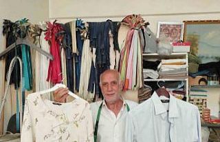 Mardin’de 11 yaşında açtığı terzi dükkanında...