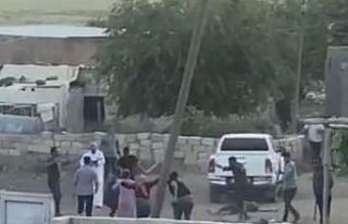 Mardin’de bir kişinin öldüğü kavganın görüntüleri...