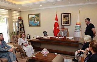 Marmaris Belediyesi Galart ekibini ve dansçı konukları...