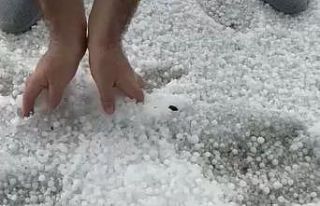 Mayıs ayında avuç avuç dolu yağdı