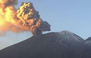 Meksika’daki Popocatepetl Yanardağı’ndaki patlamalar...