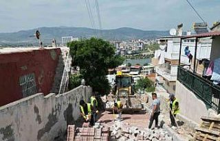 Menemen’de Asarlık tarihinin en büyük yol yatırımı...
