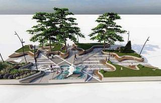 Menteşe pazar yeri girişi meydanı yenileniyor