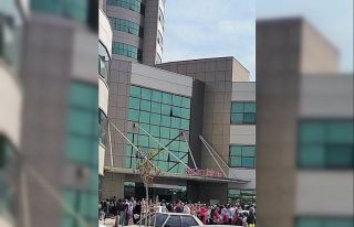 Mersin’de hastane yemekhanesinde çıkan yangın...