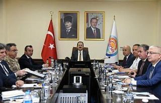 Mersin’de seçim güvenliği toplantısı gerçekleştirildi