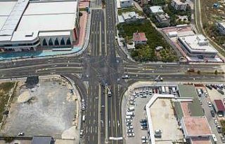 Mersin’in 6. kanalize kavşağı açıldı