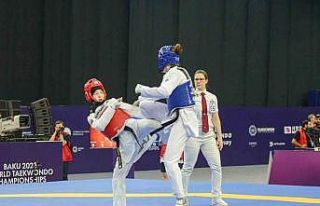 Merve Dinçel, Dünya Tekvando Şampiyonası’nda...