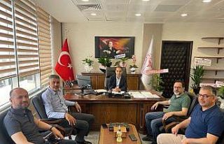 Milletvekili Şan, Başhekim Şirik ile istişarede...