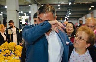 Milletvekili seçilemeyen adaya sakladığı posterini...