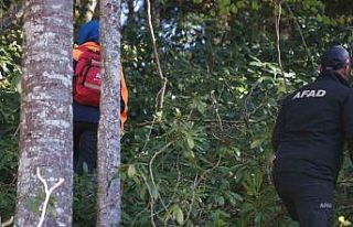 Milli parkta kaybolan vatandaşı arama çalışmaları...