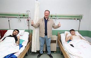 Milli sporcular diz bağlarından ameliyat oldu