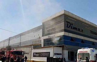 Mobilya fabrikasında korkutan yangın