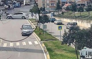 Motosiklet kazaları kamerada