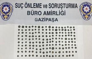Motosiklet oturağında Roma dönemine ait 179 adet...