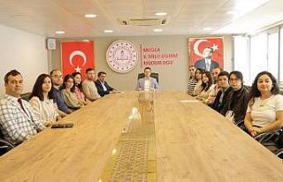 Muğla Milli Eğitim’e atanan personeller göreve...