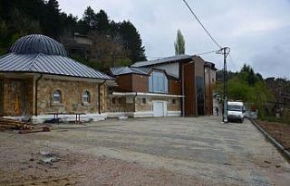 Murat Dağı’nda restorasyonu tamamlanan hamamlar...