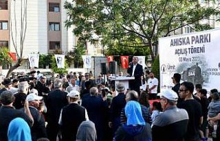 Muratpaşa’da Ahıska Parkı açıldı