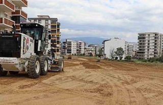 Nazilli’de yol çalışmaları sürüyor
