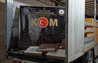 Niğde’de tura operasyon: 6 milyon 750 bin makaron...