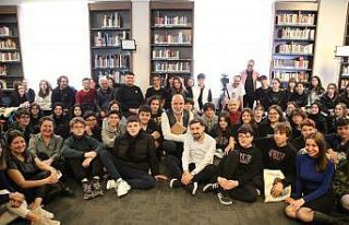 Nilüfer’de Altan Gördüm öğrencilere öykü...