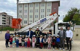 Öğrencilere enerji tasarrufu anlatıldı