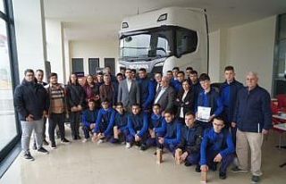 Öğrencilere Koçaslan’dan uygulamalı mesleki...