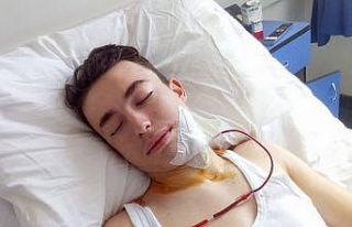 Okul maçında sahaya girdi, liseli sporcuyu hastanelik...