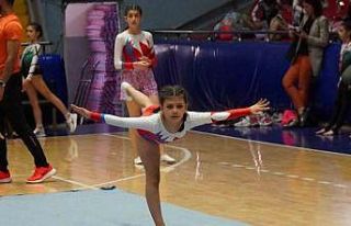 Okullar sporları artistik cimnastik il birinciliği...