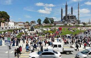 On binler Kakava Hıdırellez Şenlikleri için Edirne’ye...