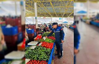 Ortaca zabıtasının etiket denetimleri sürüyor