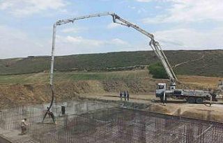 Osmaniye’de deprem konutlarının yapımı devam...